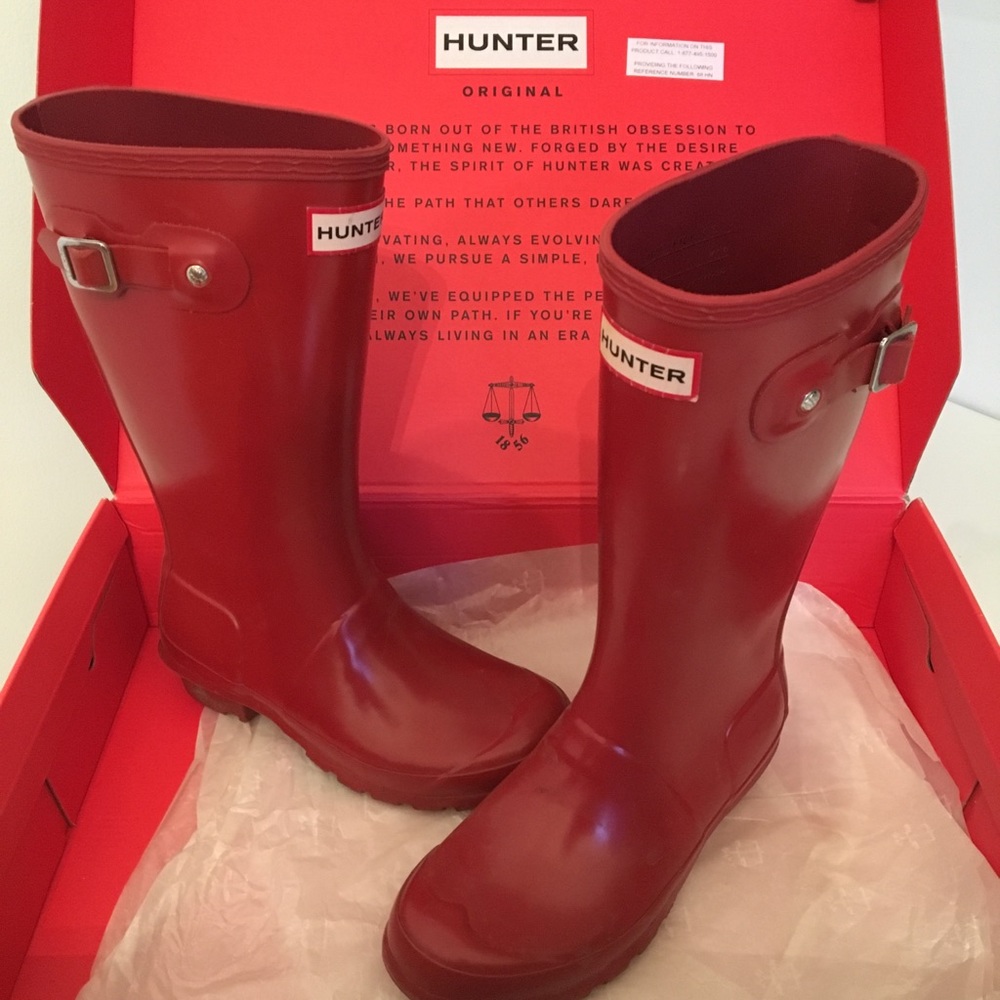 Original kids gloss Hunter Rain Boot